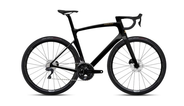 Ridley Noah fast disc 105 Di2 Black/royal gold M 2024 - Afbeelding 2